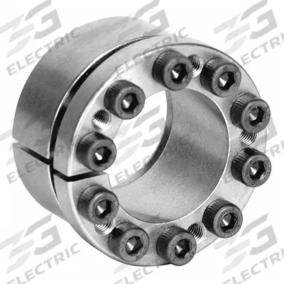 CLIMAX METAL PRODUCTS Keyless Bushing: Flanged, For 20 mm Shaft Dia, 1 9/16 in OD - Multi-Screw Locking Assembly Keyless Bushings