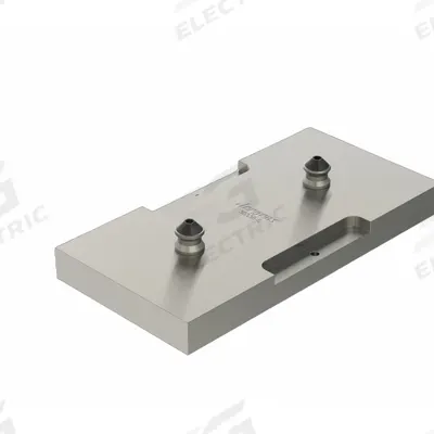 JERGENS Fixture Plate: ZPS, Steel, Rectangular, 51.16 lb Wt - Zero Point System Fixture Plates