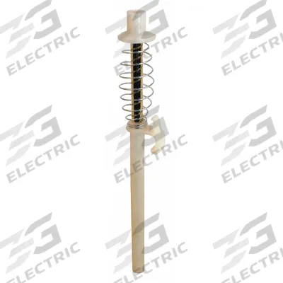 PRIME-LINE Pivot Pin: 6 3/8 in Lg, 3 3/4 in Wd - Hanging Door Pivots