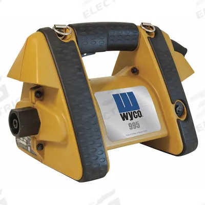 WYCO Electric Vibrator: 3 hp, 20 ft Shaft Lg, 10,500 vpm, Threaded, 115VAC - Corded Concrete Vibrators