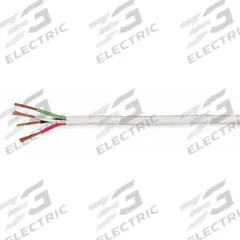 CAROL Power Limited and Communication Cable: 1,000 ft Cable Lg, 7 Strands, 22 AWG, Plenum, PVC, PVC (MPN E3004S.41.86). Key specifications — Application: Alarm Systems; Fire Rating: Plenum; Insulation Material: PVC; Jacket Material: PVC; Manufacturer Part Number: E3004S.41.86; Product Type: Unrated Communication Cable; Brand: CAROL; Conductor Gauge: 22 AWG.