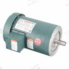 LEESON Three Phase TEFC Motors: C-Face Mount, Totally Enclosed Fan Cooled, 1 hp, 230/460V AC, T-Stat (MPN 121067.00). Key specifications — Brand: LEESON; Nameplate Voltage @ 60 Hz: 230/460V AC; Full Load Current @ 60 Hz: 3.2/1.6 A; Nameplate RPM @ 60 Hz: 1,725 RPM; Motor Enclosure: TEFC.