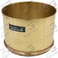 HUMBOLDT Standard Stainless Steel Cloth Test Sieve: Stainless Steel, 12 in Outside Dia, 8 in Ht (MPN 5JCK3). Key specifications — Screen Material: Stainless Steel; Brand: HUMBOLDT; Frame Material: Brass; Standards: ASTM E11; US Standard Screen Size: #200.