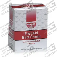 WATERJEL Topical Burn Cream: Benzalkonium Chloride/Lidocaine HCl, 0.03 oz Size, 144 PK (MPN WJFA1728). Key specifications — Manufacturer Part Number: WJFA1728; Brand: WATERJEL; Purpose: Burn Relief; Format: Cream; Product Type: Topical Burn Relief; Unitized: Unitized; Unit Package Type: Packets; Active Ingredient: Benzalkonium Chloride.