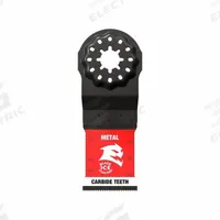 DIABLO Oscillating Tool Blade: 1 1/2 in Blade Wd, 3 1/2 in Overall Lg, Carbide, 3 Pieces, 3 PK (MPN DOS125CF3). Key specifications — attr1097473: Cast Iron; attr1097476: DIABLO; attr1097456: Precision Cutting.