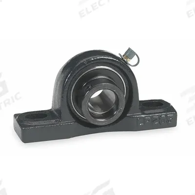 Dayton Pillow Block Bearing: 1 3/4 in Bore, Cast Iron, Eccentric Collar - General Purpose Pillow Block Ball Bearings