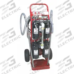 TRICO Hydraulic Oil Filter Cart: 4 gpm Max Flow Rate, 105 psi Max Pressure, Electric (MPN 36970). Key specifications — attr95879: Electric; attr98908: TRICO.