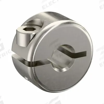 RULAND MANUFACTURING Shaft Collar: 1-Piece, Metric, Round, Clamp-On, 5 mm Bore Dia - Stainless Steel Shaft Collars