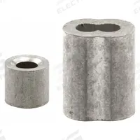 PRIME-LINE Ferrule and Stop: Aluminum, 4 5/8 in Overall Ht, 2 3/4 in Overall Wd, 1 PR (MPN GD 12152). Key specifications — Brand: PRIME-LINE; Material: Aluminum; Product Type: Ferrule and Stop.
