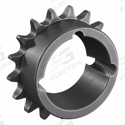 TRITAN Bushed Roller Chain Sprocket: For 40 Chain, 17 Teeth, 2.721 in Pitch Dia - Size 40 Bushed-Bore Roller Chain Sprockets