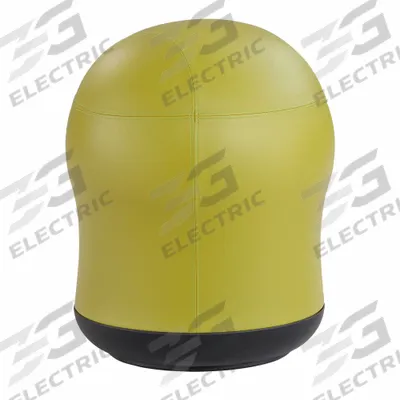 SAFCO PRODUCTS Ball Chair: 23 in Max Overall Ht, 17 1/2 in Overall Wd, Swivel, Green (MPN 4760GV) - Active Chairs