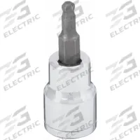 WESTWARD Socket Bit: 3/8 in Drive Size, Hex Tip, 1/4 in Tip Size, 1 7/8 in Overall Lg, Fixed Insert (MPN 54TM46). Key specifications — attr1204765: Fixed Insert; attr1204767: WESTWARD.