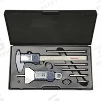 WESTWARD Precision Measuring Tool Kit: 2 Pieces, Digital Caliper (MPN 2YNK4). Key specifications — attr1182219: WESTWARD; attr1182229: Digital Caliper; attr1182230: 0 mm to 150 mm; attr1182234: No; attr1182258: (4) Batteries.