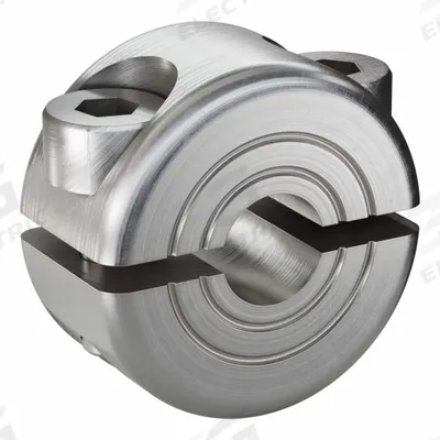 RULAND MANUFACTURING Shaft Collar: 2-Piece, Metric, Round, Clamp-On, 5 mm Bore Dia - Stainless Steel Shaft Collars
