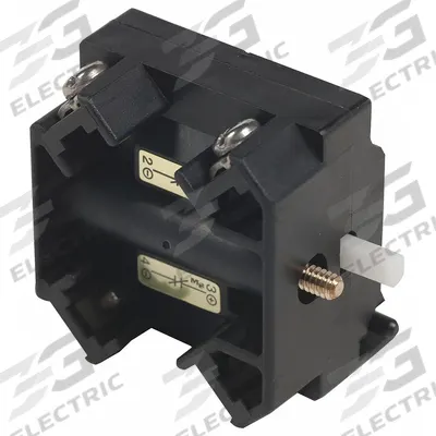 SCHNEIDER Contact Block: 30 mm Panel Mounting Size, 2NO, Momentary/Power Reed - Contact Blocks