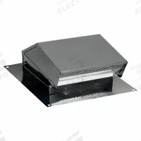 Roof Cap: Smooth Rain Cap, Round, 6 in Duct, CS1, Steel, Black Finish, Epoxy, Press Fit, 25 ga (MPN 45PE69). Key specifications — Screen Included: Yes; Backdraft Damper Included: Yes; Brand: DAYTON; Product Type: Roof Cap; Color: Black; Connection Type: Press Fit; Type of Cap/Hood: Roof Cap; Material of Cap/Hood: Steel.