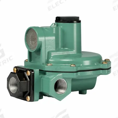 FISHER LPG Pressure Regulator: Lever-Acting Gas, 900,000 BtuH Gas Capacity, Aluminum - Lever-Acting Gas Pressure Regulators