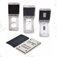 CALBRITE Weatherproof Cover: 316 Stainless Steel, GFCI, Receptacles/Switches, 1 Gangs, 4X, Silver (MPN S60000VTSO). Key specifications — Brand: CALBRITE; Color: Silver; Compatible with Product Type: Switches; Compatible with Series: GFCI; Mounting Orientation: Vertical.
