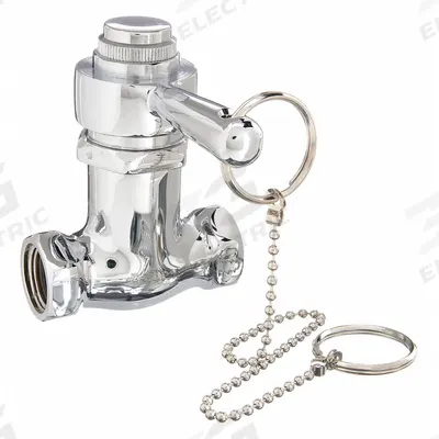 APPROVED VENDOR Self Closing Valve: Chain and Ring/Lever Handle (MPN SCV-053) - Valves & Valve Parts for Bathtubs & Showers