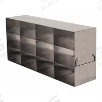 Freezer Rack: 21 5/8 in Overall Lg, 5 1/2 in Overall Wd, Stainless Steel, Handles (MPN RFE433A). Key specifications — Includes: Handles; Material: Stainless Steel; Product Type: Freezer Rack; Brand: ARGOS TECHNOLOGIES.