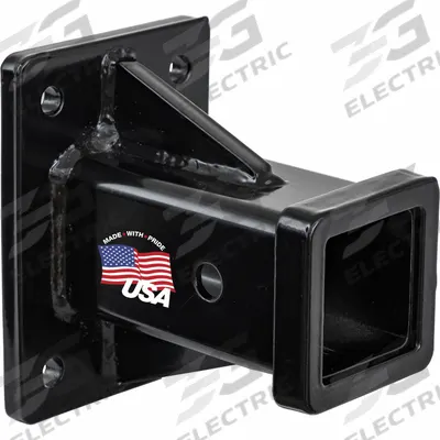 BUYERS PRODUCTS Receiver Tube: 2 1/2 in Compatible Hitch Size, 1/2 in Inside Dia - Receiver Tubes