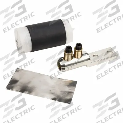 3M Butt Splice Connector: 2 Hole Lug, For Wire Sizes 500 kcmil – 1000 kcmil - Two-Hole Lugs