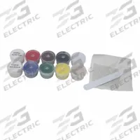 RESTOR-IT Furniture and Fabric Repair Kit: Black/Blue/Brown/Green/Red/White/Yellow (MPN 18085). Key specifications — Compatible with Product Type: Upholstery; Includes: Color Mixing Guide; Product Type: Fabric and Upholstery Repair Kit; Color: Black/Blue/Brown/Green/Red/White/Yellow; Brand: RESTOR-IT.