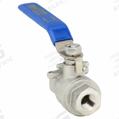 APPROVED VENDOR Manual Two-Way Ball Valve: 1/4 in, 316 Stainless Steel, Straight Valve Body - Stainless Steel Ball Valves