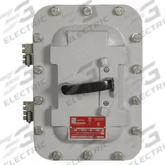 APPLETON ELECTRIC Hazardous Location Safety Switch: Fusible, 30 A, 600 V AC, AE Series (MPN AEAB3036FDS). Key specifications — Brand: APPLETON ELECTRIC.