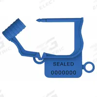 UNIVERSEAL Padlock Seals: Blue, Plastic, 15 lb Breaking Strength, 1 1/4 in Hasp Lg, 50 PK (MPN UFLEX BLUE50). Key specifications — Brand: UNIVERSEAL; Marking Color: Black; Marking Included: Numbers; Marking Message: Sealed; Marking Numbering: Sequential; Lock Material: Plastic.