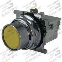 EATON Flush Push Button Operator: Non-Illuminated, Flush Profile, Metallic, 30 mm, 1NO/1NC (MPN 10250T30Y). Key specifications — Brand: EATON; Action: Momentary; Series: 10250T; Push Button Material Type: Metallic.