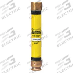 Solar Fuse: PVS-R Series, Fast-Acting, 30 A, 600 V DC (MPN PVS-R-30). Key specifications — Series: PVS-R; Brand: BUSSMANN; Voltage Compatability: AC/DC.