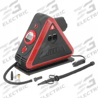 BELL 5000 Tire Inflator: 150 psi Max Air Pressure, 0 psi Min Air Pressure, 2 ft Hose Lg, Plastic (MPN 22-1-35000-8). Key specifications — Includes: Hi-Lo Raft Pump; Housing Material: Plastic; Brand: BELL.