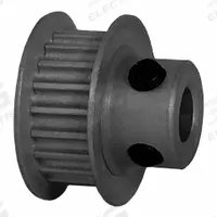 DAYTON Timing Pulley: Modified Curvilinear, Fixed, For GT Timing Belt Section, For 6 mm Belt Wd (MPN 20-3P06-6FA3). Key specifications — Brand: DAYTON; Finish: Clear Anodized; For Belt Series: Powerhouse®.