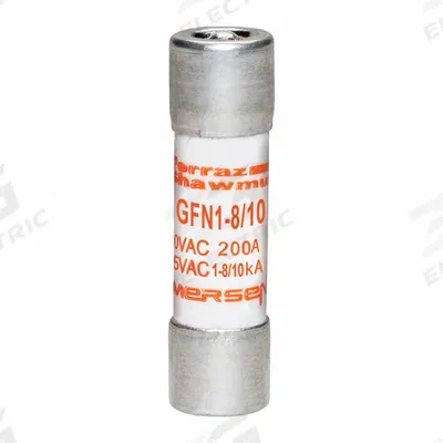 MERSEN Fuse: GFN Series, Midget, Time-Delay, 1.8 A, 250 V AC, 13/32 in x 1 1/2 in - Time-Delay Cylindrical Fuses