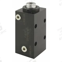 VEKTEK Block Body Hydraulic Cylinder: Double Acting, 3,900 lbf Nominal Capacity, 2 in Stroke Lg (MPN 20-1210-02). Key specifications — attr95641: Double Acting; attr95644: 0.79 sq in; attr98894: VEKTEK.