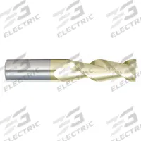 APPROVED VENDOR Corner Radius End Mill: Carbide, ZrN Coated, 2 Flute, 1" Mill Dia, 1-3/4" LOC (MPN 282-911750D)