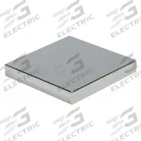 MAG-MATE Rare Earth Magnet: Neodymium, 0.125 in Thick, 1 in Overall Wd, 1 in Overall Lg, 42 (MPN CMP011010P1N42). Key specifications — Color: Silver; Max Pull Force: 39.8 lbf.