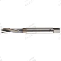 OSG Spiral Flute Tap: M6x1 Metric, 6H, 3 Flute, Bottoming Chamfer (MPN 1311300508)