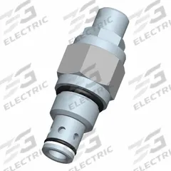 BUCHER HYDRAULICS Cartridge Valve: Screw-In, Screwdriver Adjustment, C10-20 Valve Cavity Size, RVDA (MPN RVDA-10-N-S-0-15). Key specifications — attr1012059: RVDA-10-N-S-0-15; attr1250696: RVDA; attr1011660: Nitrile; attr1011632: Screwdriver; attr1011635: BUCHER HYDRAULICS; attr1011636: Steel; attr1011644: C10-20.