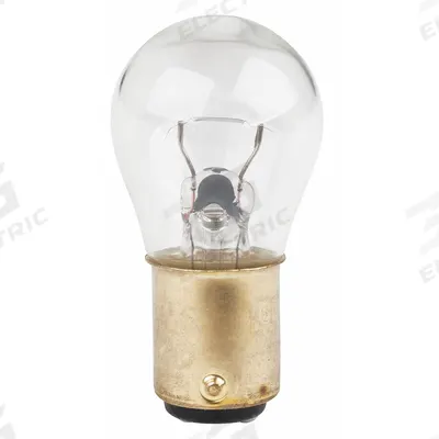 APPROVED VENDOR Incandescent Bulb: Incandescent, Double Contact Bayonet (BA15d), (S) Sign - BA15d Double-Contact Bayonet Base Lamps