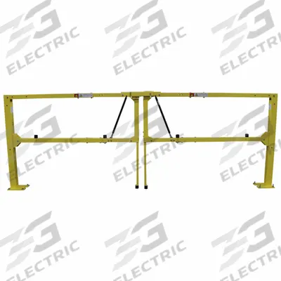 EDGESAFE SMART GATE Dock Gate: Manual Operation, Personnel Impact Rating, Steel, Powder Coated - Dock Gates for Personnel Protection