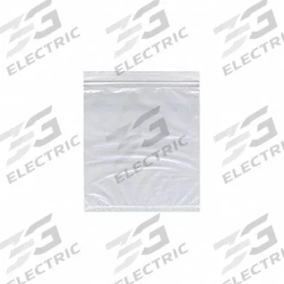 APPROVED VENDOR Reclosable Bag: 6 mil Thick, 8 in Wd, 10 in Lg, Hang Hole Not Included - Single-Zip Reclosable Poly Bags