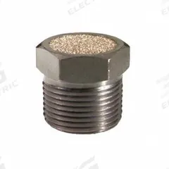 BONOMI MUFFLER: 1/8 in NPT, 7/16 in Hex Size, 40 micron, Bronze, 150 psi Max Op Pressure (MPN BV-1). Key specifications — attr124412: BONOMI; attr124422: Bronze.
