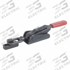 JW WINCO Latch Type Toggle Clamp: Horizontal, Includes Locking Handle, 22 mm Hook Adjustment - Max (MPN 858-1400-T5). Key specifications — Brand: JW WINCO; Handle Style: Locking Horizontal Handle.