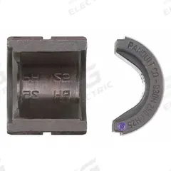 PANDUIT Upper and Lower Crimping Die: 1 AWG to 250 kcmil Copper Lug, 2 Sizes, Pan-Lug™, 1 PR (MPN CD-930G-250). Key specifications — attr511073: Panduit Structured Ground Connectors; attr473934: PANDUIT; attr511065: Pan-Lug™; attr511069: Black; attr542116: 1 AWG to 250 kcmil Copper Lug; attr511067: CT-2931/E.