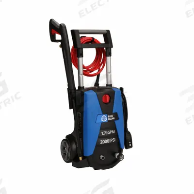 AR BLUE CLEAN Electric Pressure Washer: Cart, 120 V – Single-Phase, 2,000 psi, 1.1 gpm - Cold Water Pressure Washers