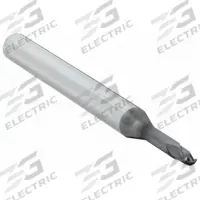 OSG Ball End Mill: Carbide, WXL Coated, 2 Flute, 1/8" Mill Dia, 1/8" LOC, 3" OAL (MPN 36901211)