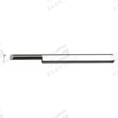 MICRO 100 Boring Bar: Boring, 1/8 in Shank Dia., Bright (Uncoated), -0.0030 in Center to Cutting Tip (MPN BB-060150S)