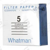 CYTIVA WHATMAN Qualitative Filter Paper: 5 Grade, 18.5 cm Dia, 0.2 mm Thick, Medium (MPN 1005-185). Key specifications — Brand: CYTIVA WHATMAN; Porosity: Medium; Fluted: No.